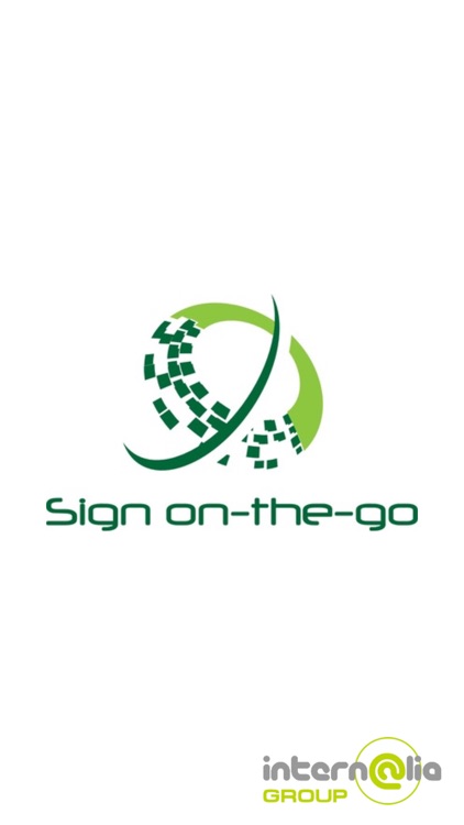 Sign on-the-go