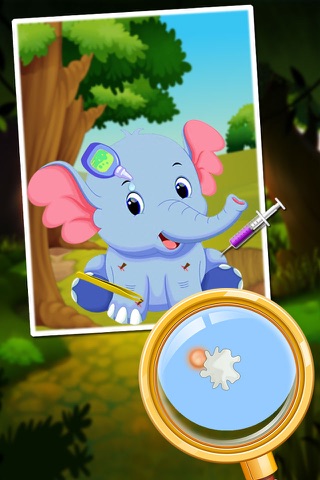 cute elephants - Take care for your cute virtual animal - care & dress up kids game screenshot 3