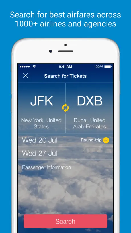 FlightApp - cheap fares and trip planning