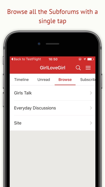 GirlLoveGirl.net Forum App