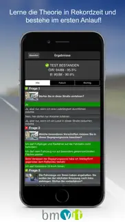 ifahrschultheorie pro Österreich - lern-app für die theoretische führerscheinprüfung in Österreich mit offiziellem bmvit-fragenkatalog (führerschein fahrschule 2016) iphone screenshot 2