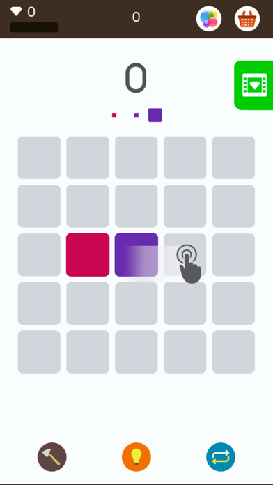 Screenshot #1 pour Squares: A Game about Matching Colors