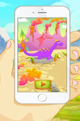 Game screenshot Динозавр Раскраска - Обучающие цвета и краски игры бесплатно для детей и детей раннего возраста mod apk