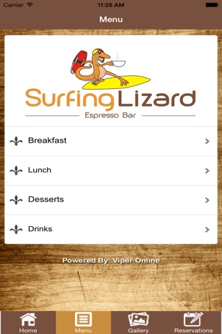 Surfing Lizard Cafe screenshot 2