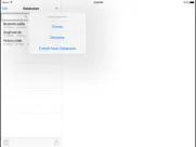 sqlite - browse editor manager iPad Captures Décran 1