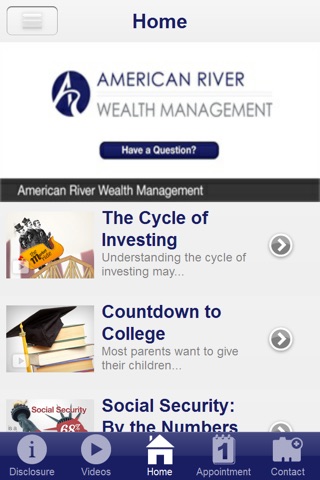 American River Wealth Management screenshot 2