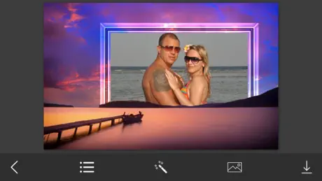 Beach Photo Frame - Free Pic and Photo Filter