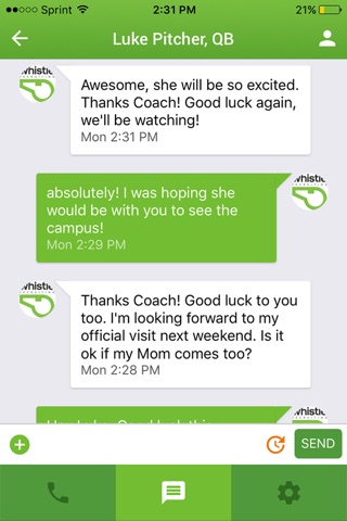 TW Recruiting Communication screenshot 2