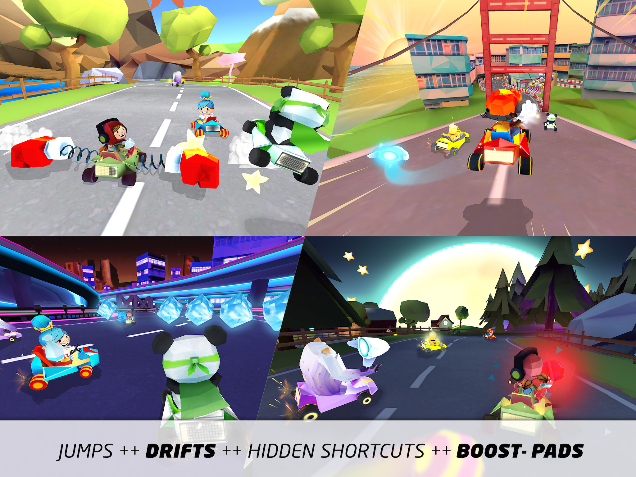 KING OF KARTS: Single- & Multiplayer Battles.