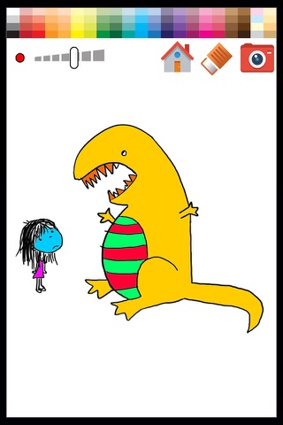 Baby Dinosaur Coloring Book For Kids Free screenshot 2