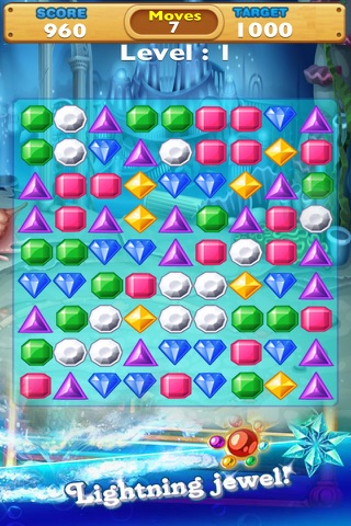 Jewels Deluxe: Shop Gem Match screenshot 3