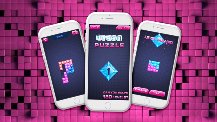 Diamond Block Puzzle – Best Game For Kids To Move Colorful Jewel Square.s