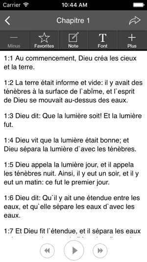 Audio La Sainte Bible - Old and New Testament Audio In Frenc(圖3)-速報App