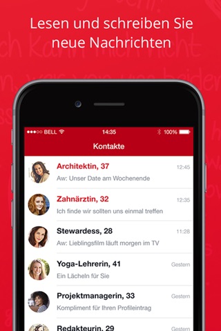 Parship: die Dating App screenshot 4