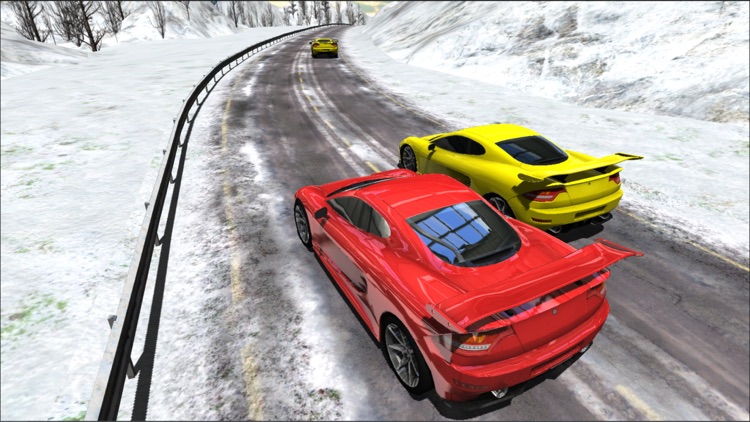 Sports Cars Racing Winter PRO screenshot-4