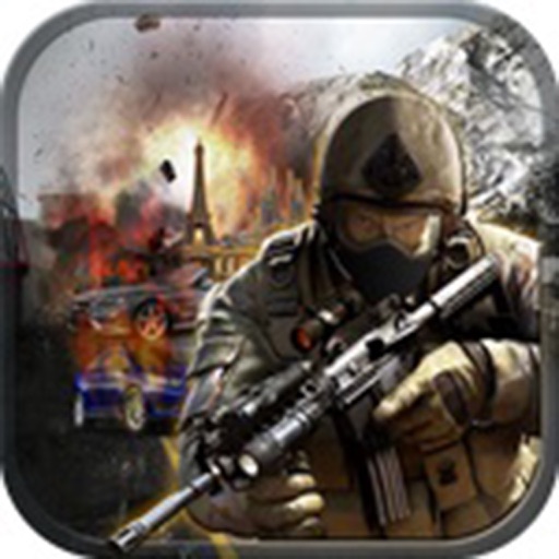 Traffic Sniper Attack Icon