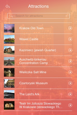 Krakow Tourist Guide screenshot 3