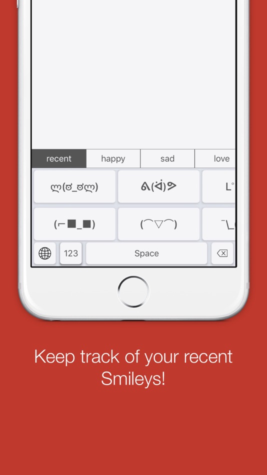#3. SmileyKey Lite - Smiley and Emoticon Keyboard (iOS) 由: Josh Woods