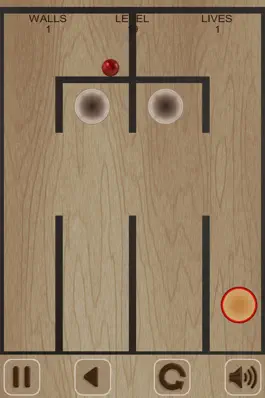 Game screenshot Flying Red Ball and Walls apk