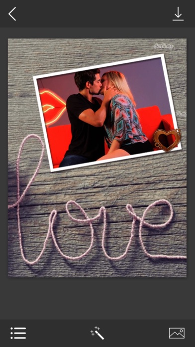 Screenshot #2 pour Sweet Love Photo Frame - Picture Frames + Photo Effects