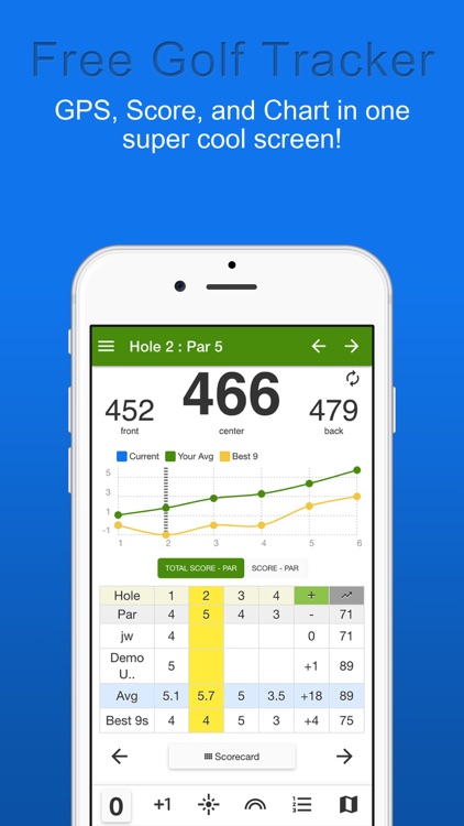 Free Golf Tracker