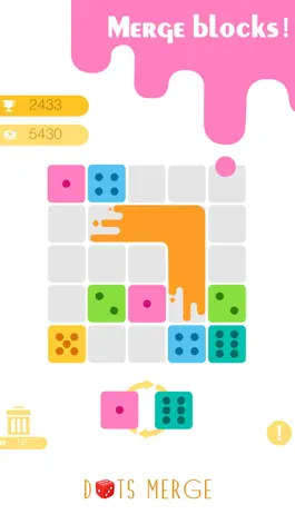 Game screenshot Dots Merge - Merged more than two blocks to win mod apk