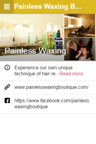 Painless Waxing Boutique screenshot 2