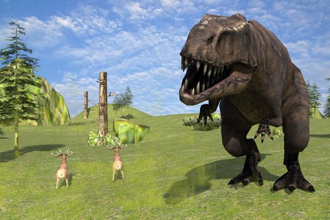 Hungry Dinosaur Forest Wild simulator screenshot 2