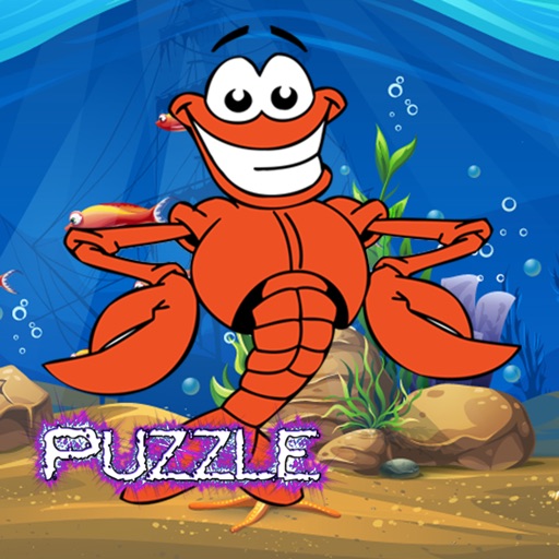 Lobster Sea Animals Jigsaw Puzzle Preschool and Kindergarten Learning Games ( 2,3,4,5 and 6 Years Old ) icon