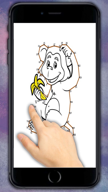 Connect the dots & paint the pictures - educational Coloring book for kids Premium