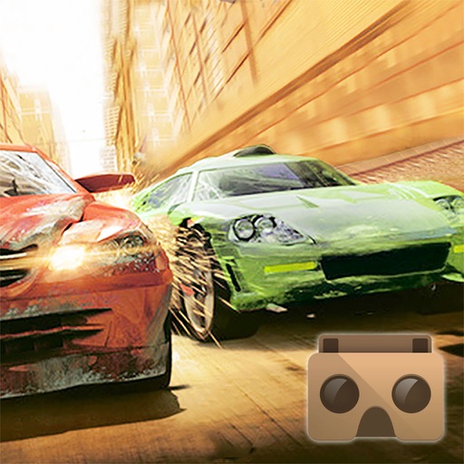 VR Car Demolitions Cars War 3D - real racing car fighting icon