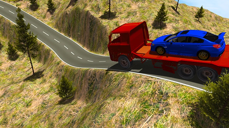 Transport Truck Cargo Trailer Transporter Sim screenshot-4