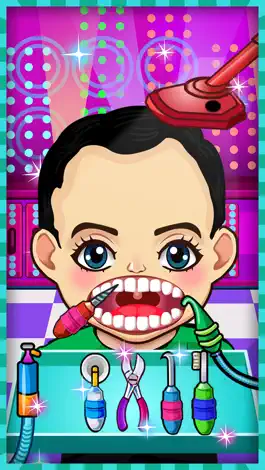 Game screenshot Celebrity Crazy Dentist Teeth Doctor Little Office & Shave Beard Hair Salon Free Kids Games apk