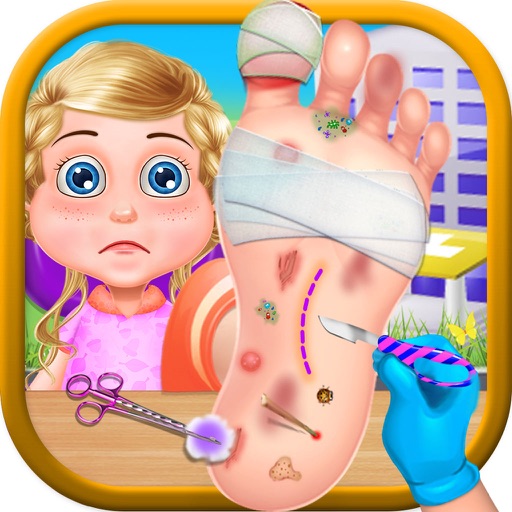 Kids Foot Hospital : Surgery games for kids : Doctor Games iOS App