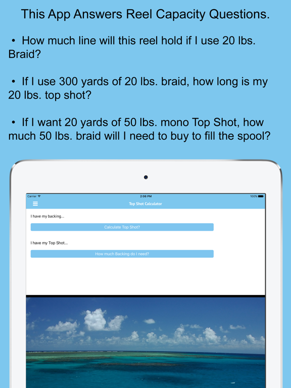 Screenshot #4 pour Top Shot Calculator
