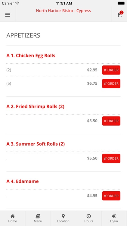 North Harbor Bistro - Cypress Online Ordering