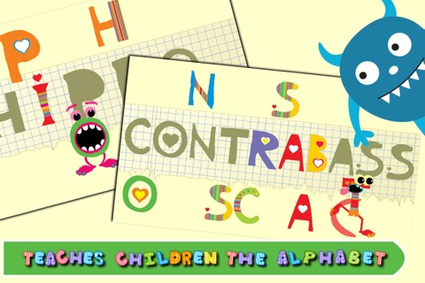 AZ Learn Alphabet for Toddlers. Drag and drop the funny and crazy animated letters! screenshot 2