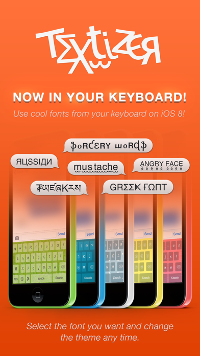 Textizer Font Keyboards Free - Fancy Keyboard themes with Emoji Fonts for Instagramのおすすめ画像2
