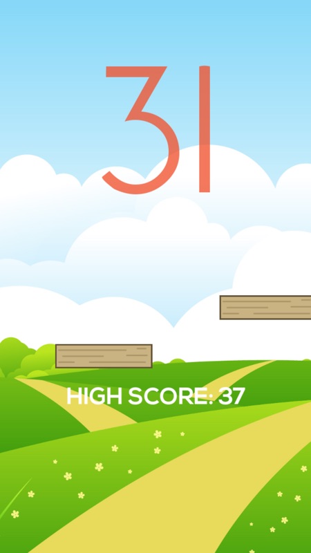 Rolling Red Ball - Tap To Jump screenshot 3