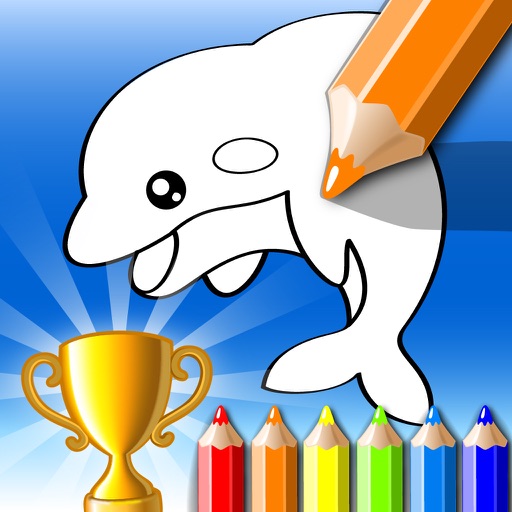 Draw Something Coloring Book iOS App