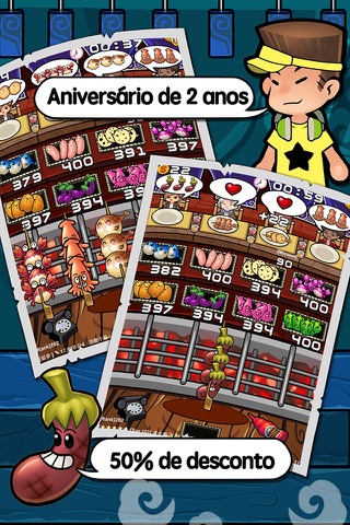 Happy BBQ-cute trivia casual puzzle game,no iap,no ads(ad-free) screenshot 2