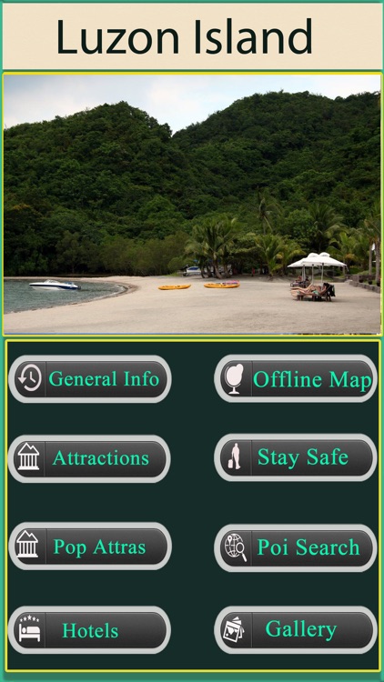 Luzon Island Offline Map Travel  Guide