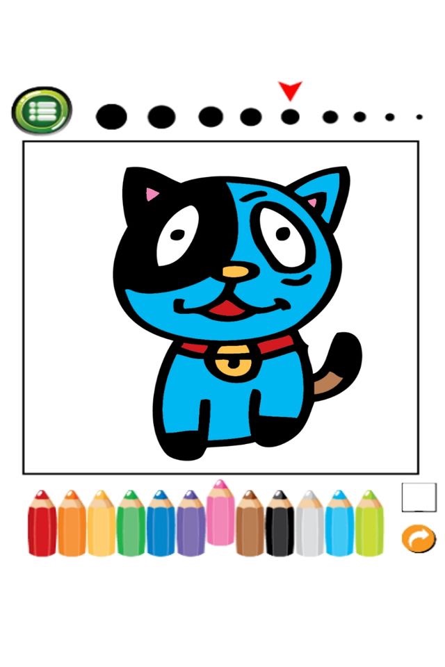 Hand Draw Cat Lover Coloring Book screenshot 2