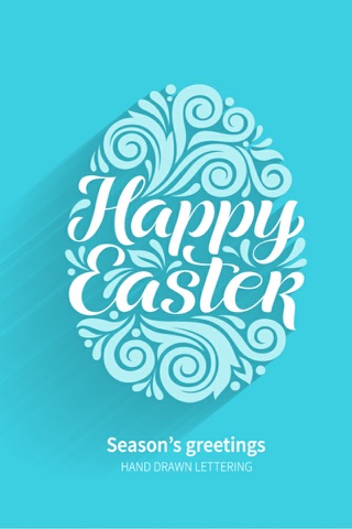 Easter greeting postcards in english - Premium screenshot 3