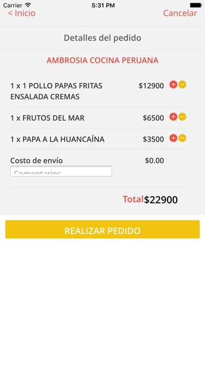 Ambrosia Cocina Peruana