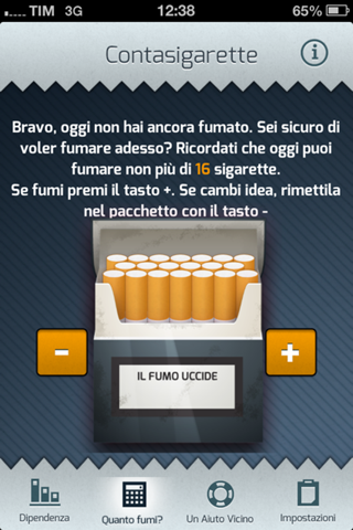 Quanto fumi? screenshot 3