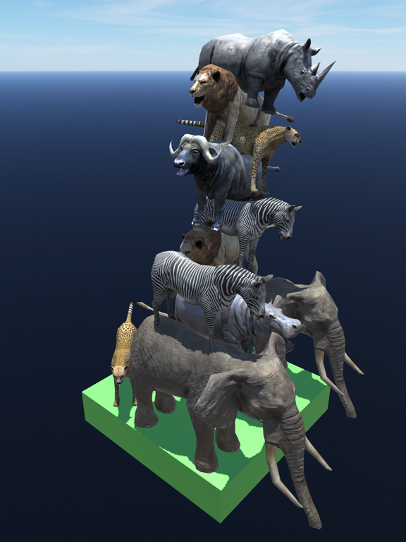 Screenshot #5 pour Animal Tower 3D