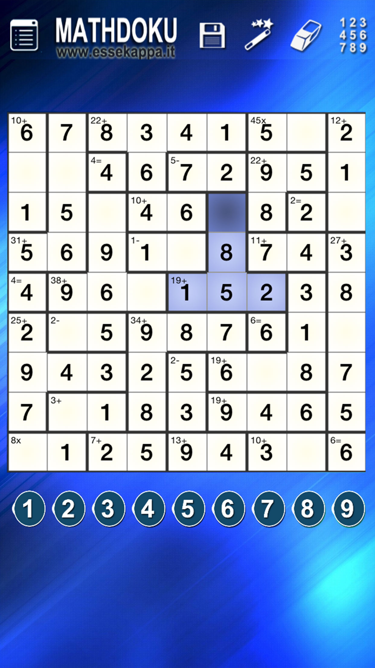 Mathdoku + Calcudoku screenshot 4