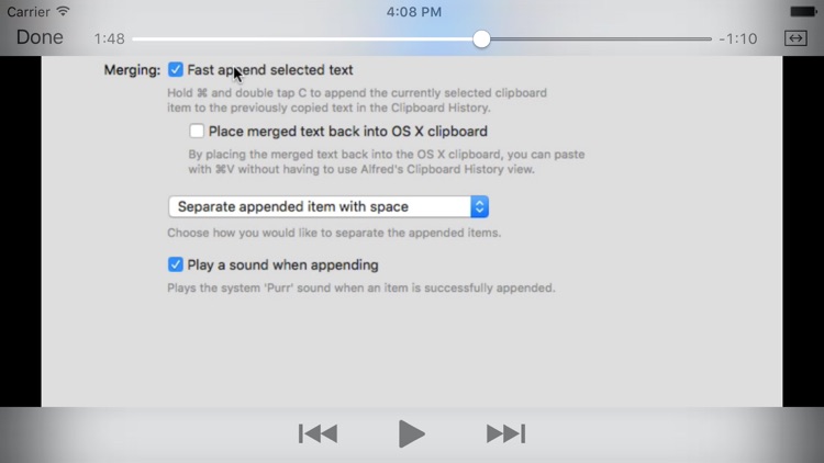 Tutorial for Alfred screenshot-4