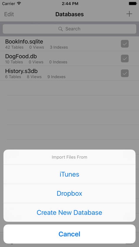 SQLite - Browse Editor Manager - Utilities App | MWM
